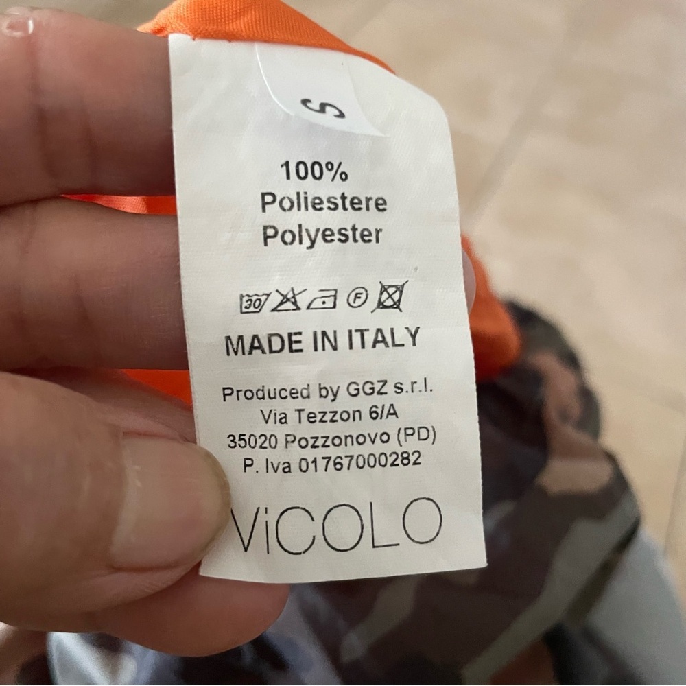 Vicolo Camouflage Hooded Jacket size small - Picture 5 of 6